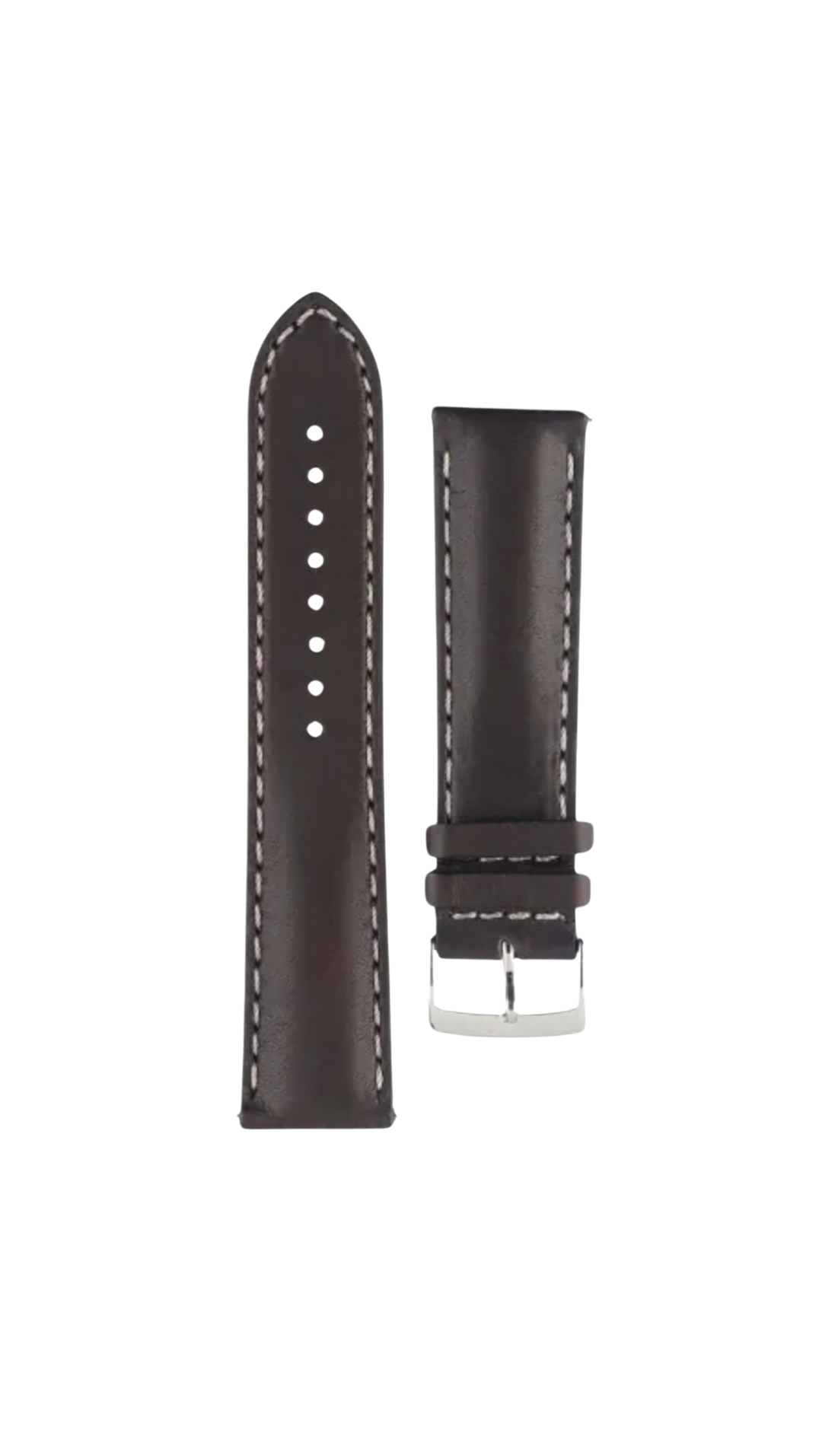 Tissot Official Brown Leather Strap Lugs 22 mm - T600046091