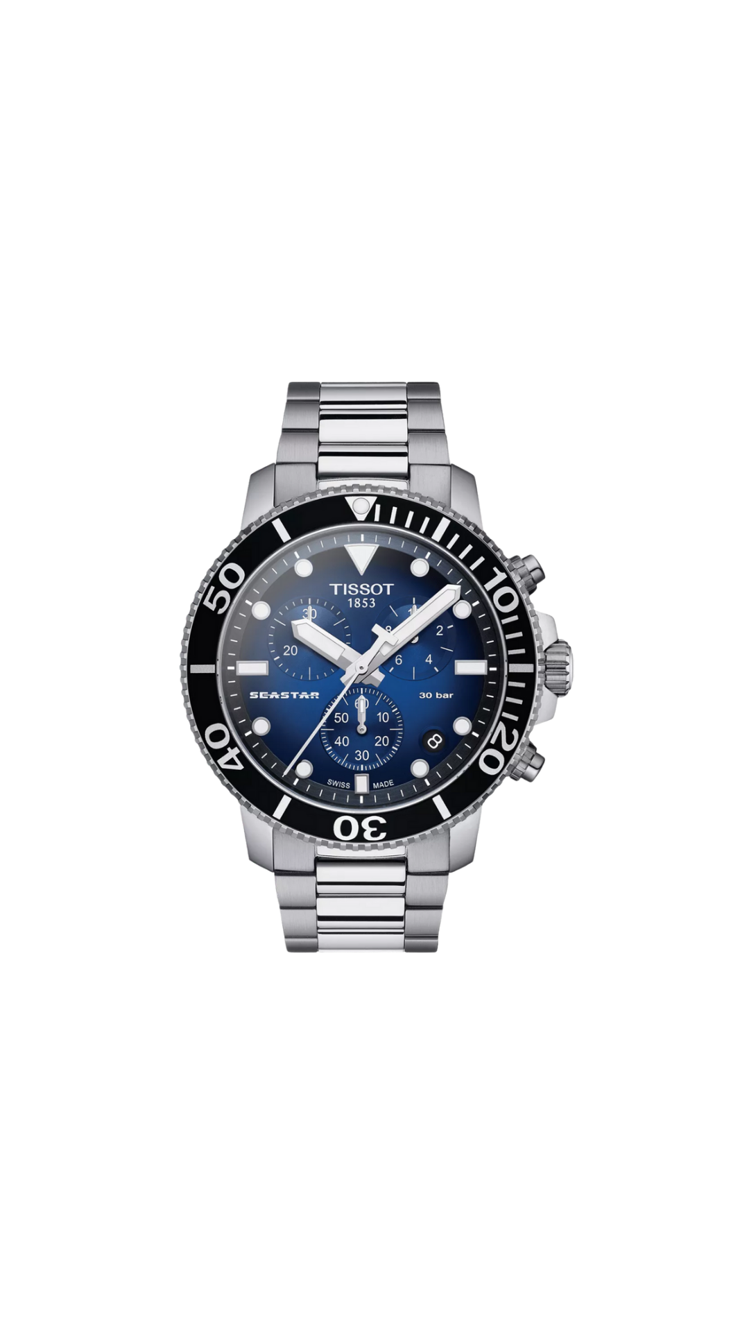 Tissot Seastar Blue Men's Watch - T1204171104101