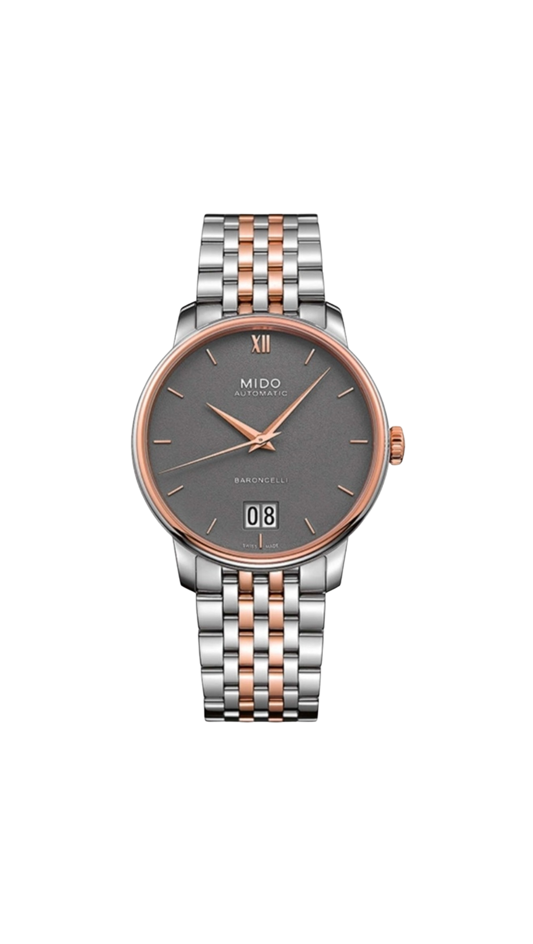 Mido Men's Baroncelli 40mm Automatic Watch M0274262208800