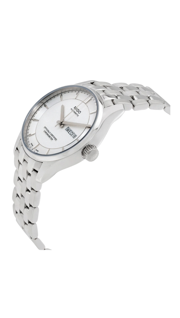 Mido Men's M0014311103192 Belluna Clou De Paris 40mm Automatic Watch - Image 4