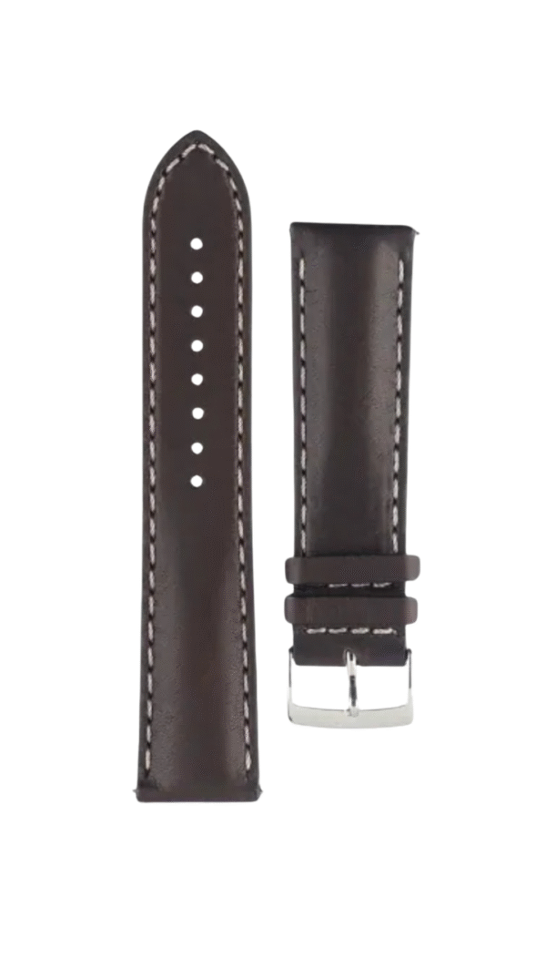 Tissot Official Brown Leather Strap Lugs 22 mm - T600046091
