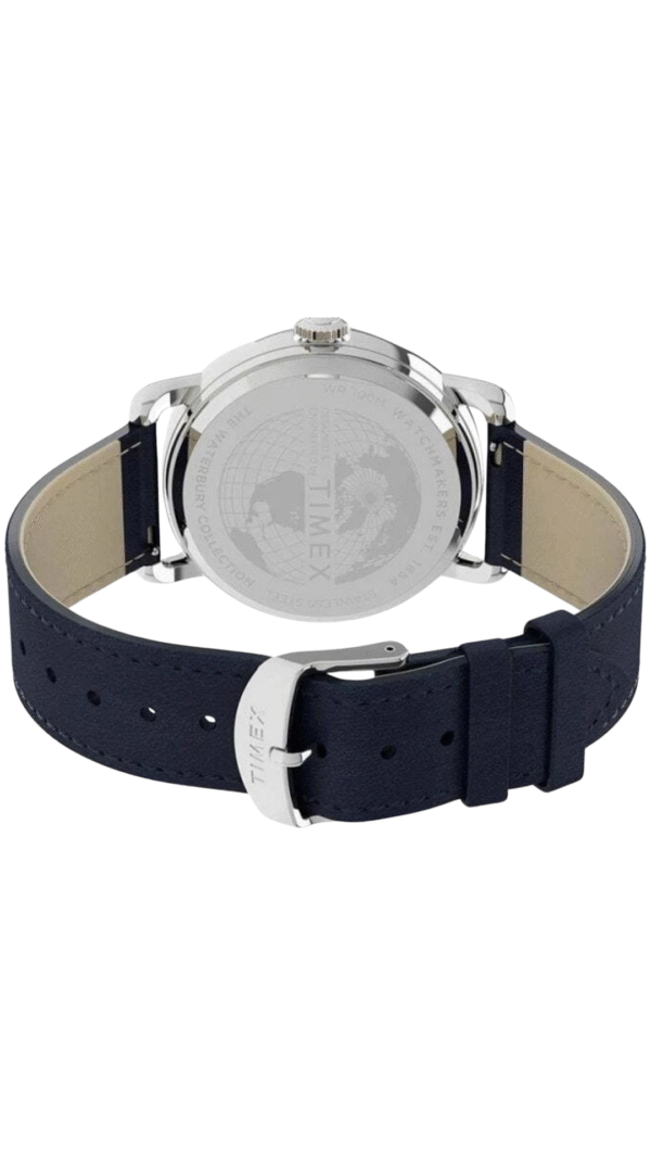 Timex Trend Gents Leather Strap Watch TW2U01900 - Image 4