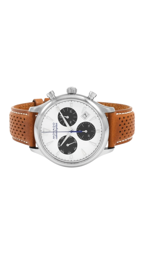 Movado Heritage Series Men's Watch, 43mm Ref: 3650008 - Image 4