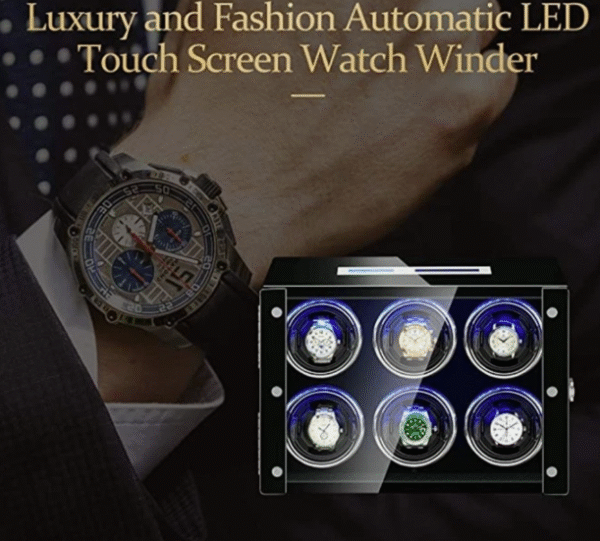 Siremig Automatic Watch Winder - 6 Watches - Image 5