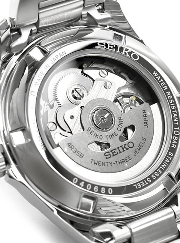 SEIKO SZSB011 White Shop Model Mechanical Wrist Men's Watch New Without Box - Image 3