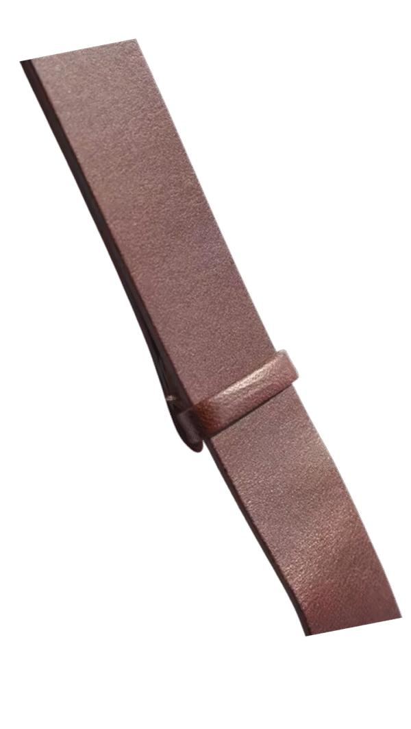 Khaki Field 20 mm brown leather watch band strap - Image 5