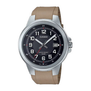 Casio MTPE190-1BV Stainless Steel & Resin Analog Watch