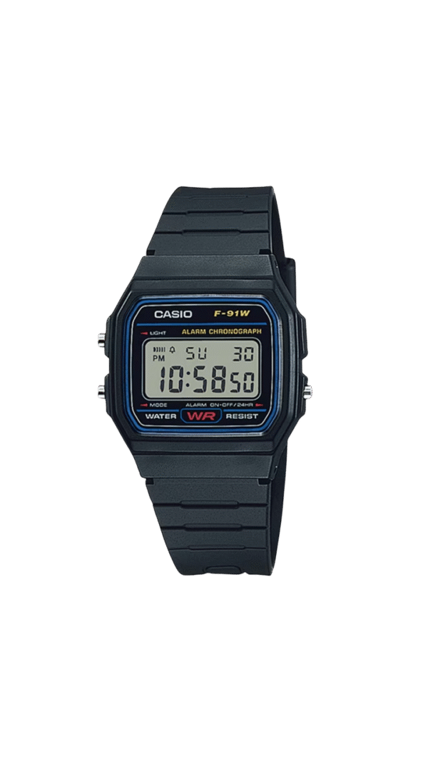 Casio F91W-1 Classic Digital Resin Watch