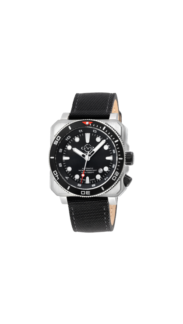 GV2 by Gevril XO Submarine Swiss Automatic Black Men’s Watch – Model 4541