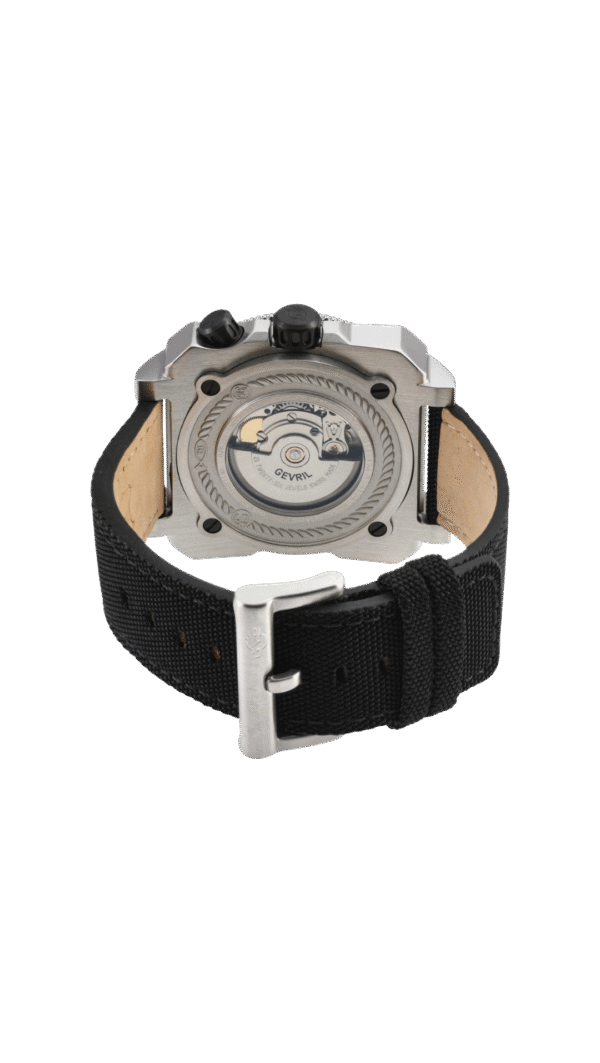 GV2 by Gevril XO Submarine Swiss Automatic Black Men’s Watch – Model 4541 - Image 3