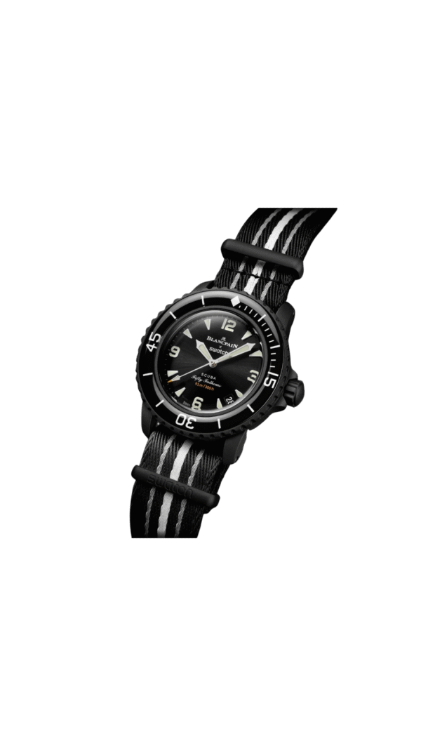 Swatch x Blancpain Watch SO35B400 Scuba Fifty Fathoms Ocean of Storms Automatic - Image 2