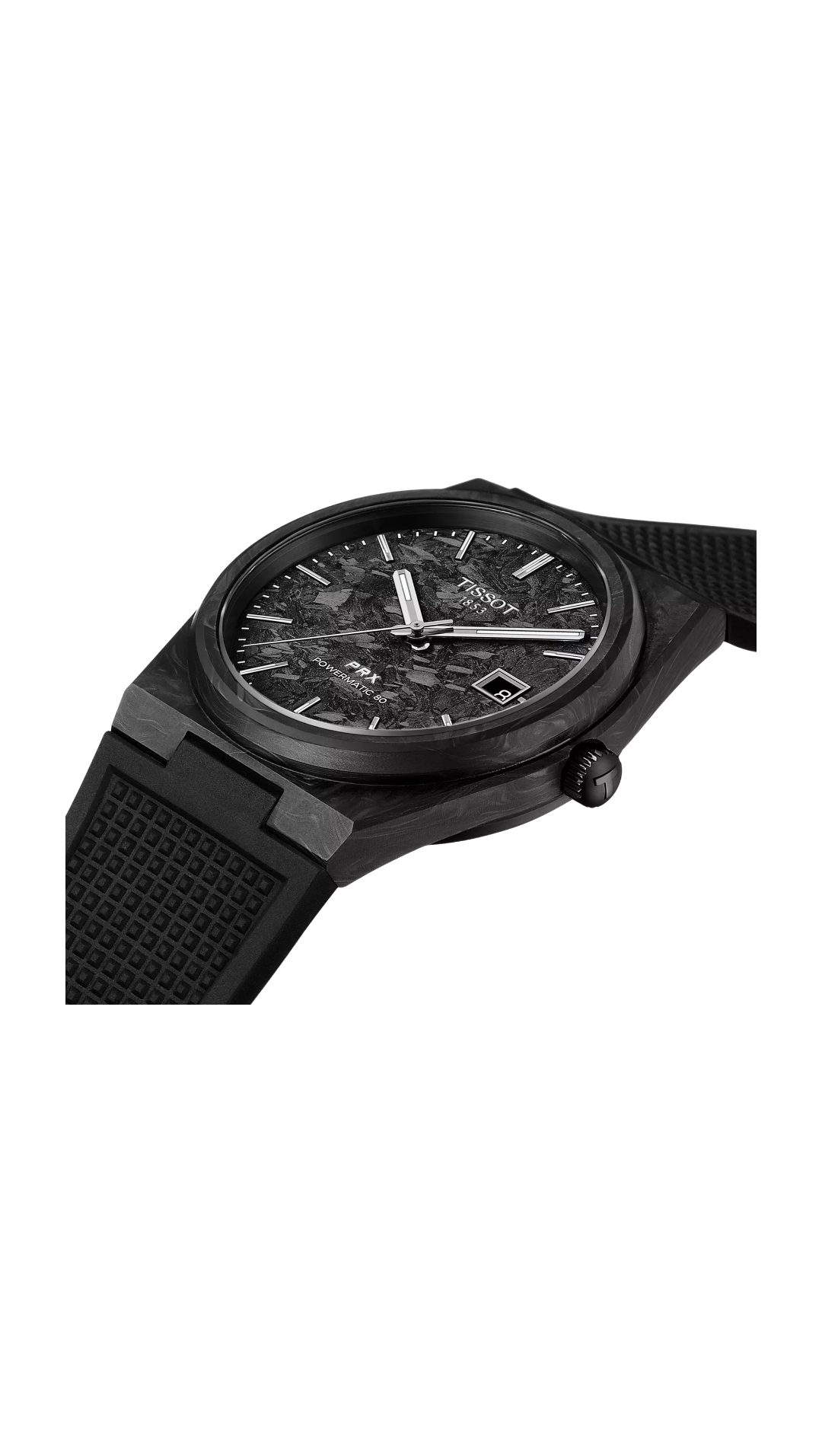 Tissot PRX Carbon 40.5mm T137.907.97.201.00 - Image 5