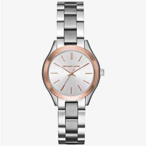 Slim Runway Quartz Silver Women's Watch - MK3514