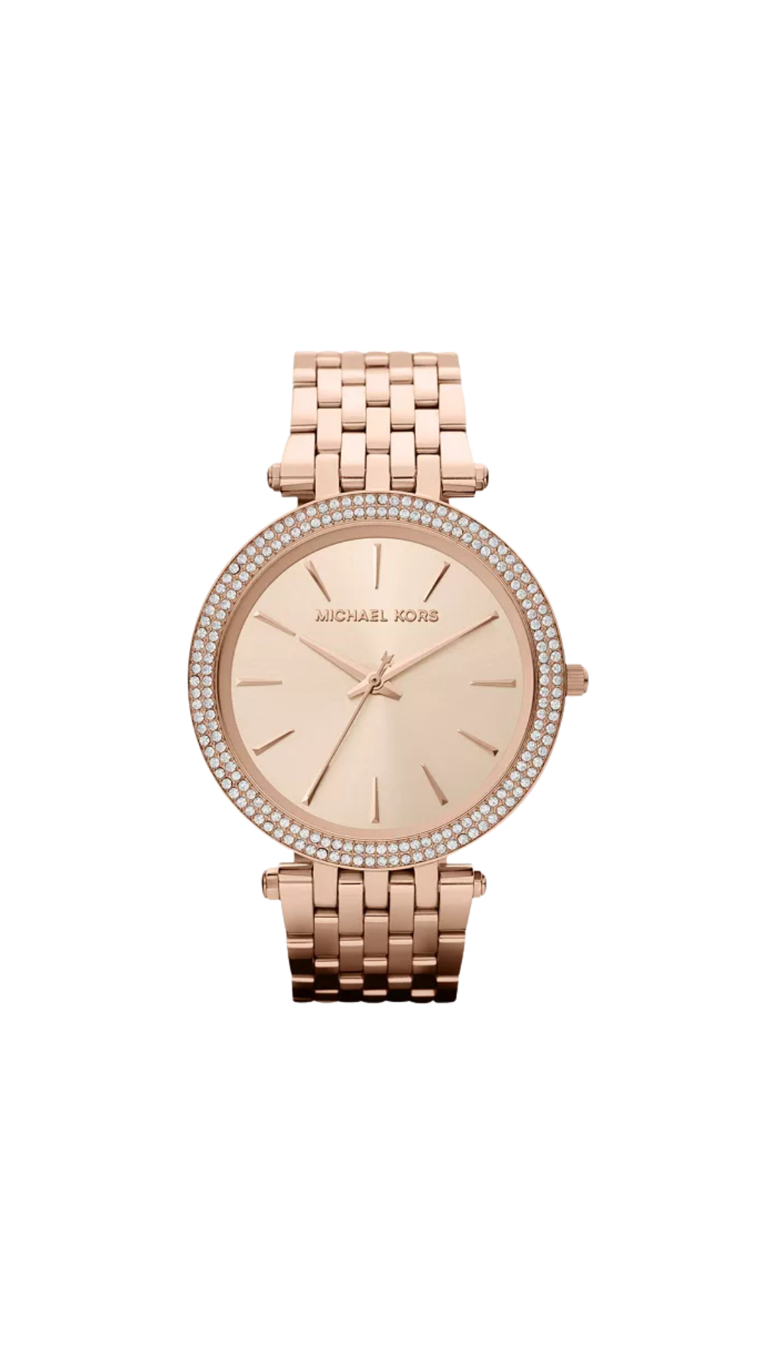 Michael KorsDarci Pavé Rose Gold-Tone Watch - MK3192