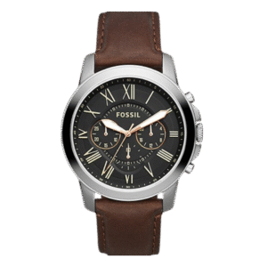 Fossil Grant Chronograph Brown Leather - FS4813