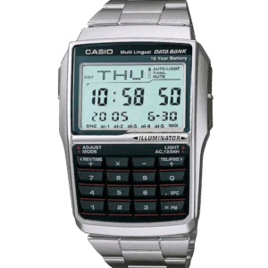 CASIO Watch Data Bank DBC32D-1A Silver