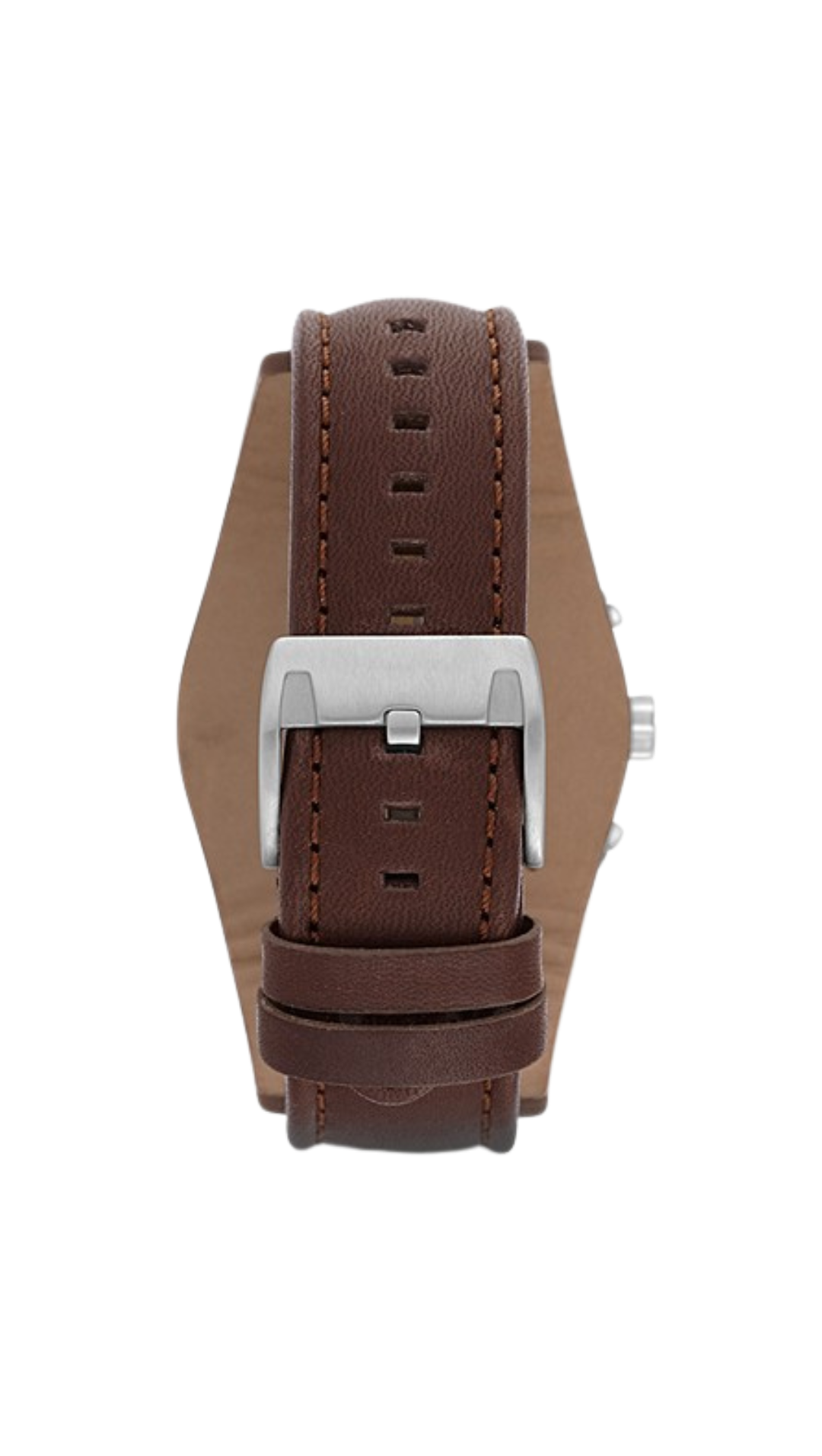 Fossil Coachman Chronograph Black Dial Brown Leather CH2891 - Image 4