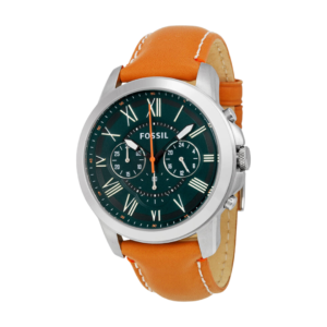 Fossil Grant Chronograph Hunter Green Dial Watch – FS4918,
