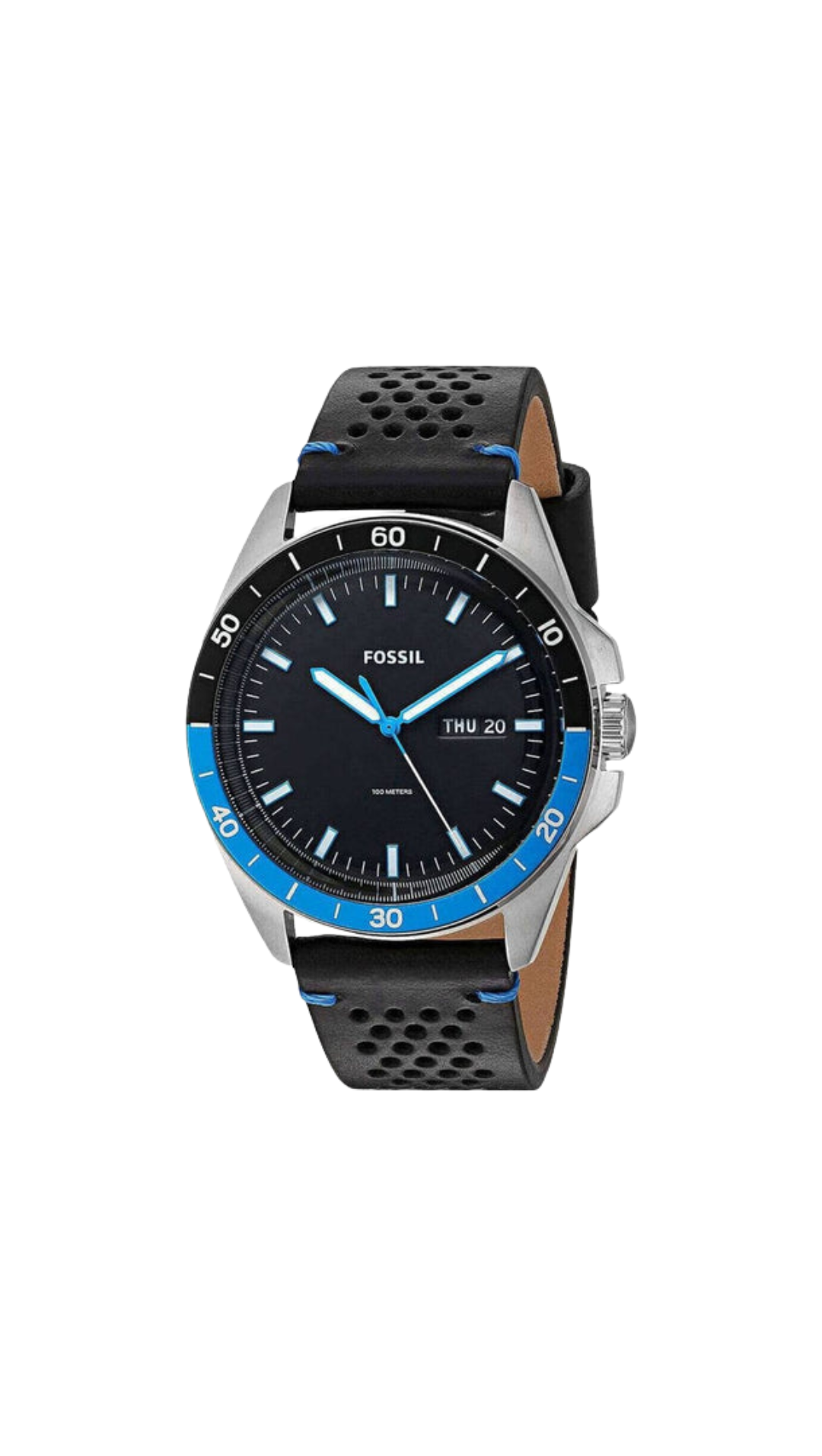 Fossil Sport 54 Day-Date Black Dial – FS5321