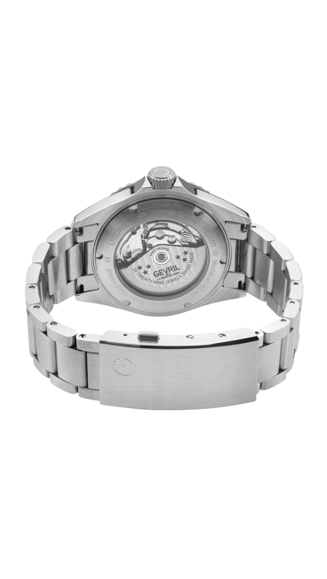 GV2 by Gevril Liguria Automatic Black Dial – Ref. 42149 - Image 3