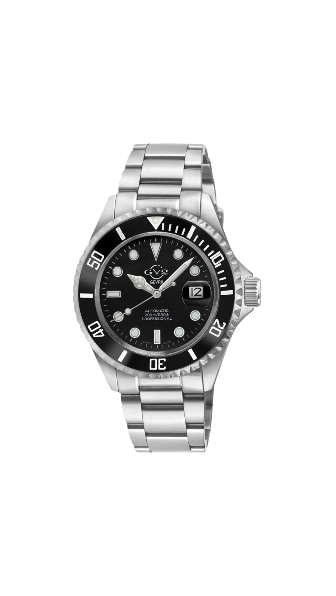 Gv2 By Gevril Liguria Automatic Black Dial - Ref. 42147