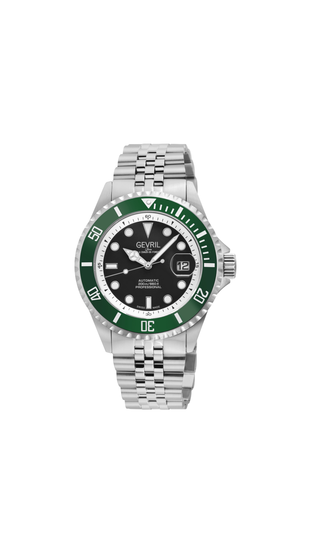 Gevril Wall Street Swiss Automatic Men’s Watch (Ref. 41852B)