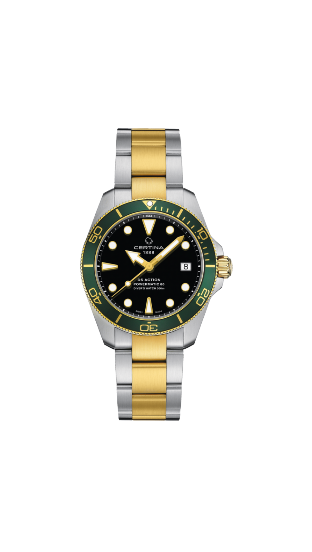 Certina DS Action Diver 38mm Powermatic 80 - C0328072205101