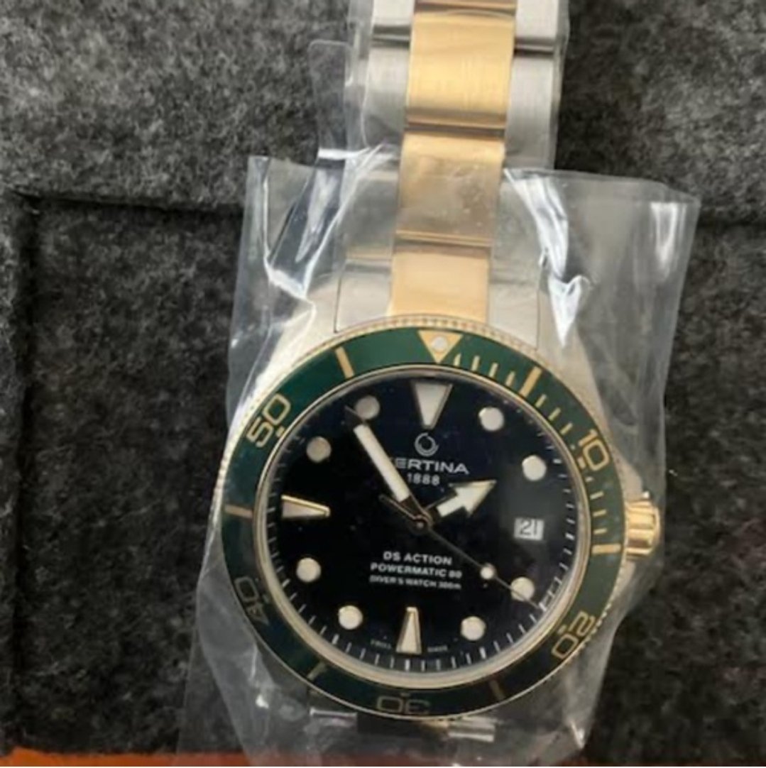 Certina DS Action Diver 38mm Powermatic 80 - C0328072205101 - Image 6