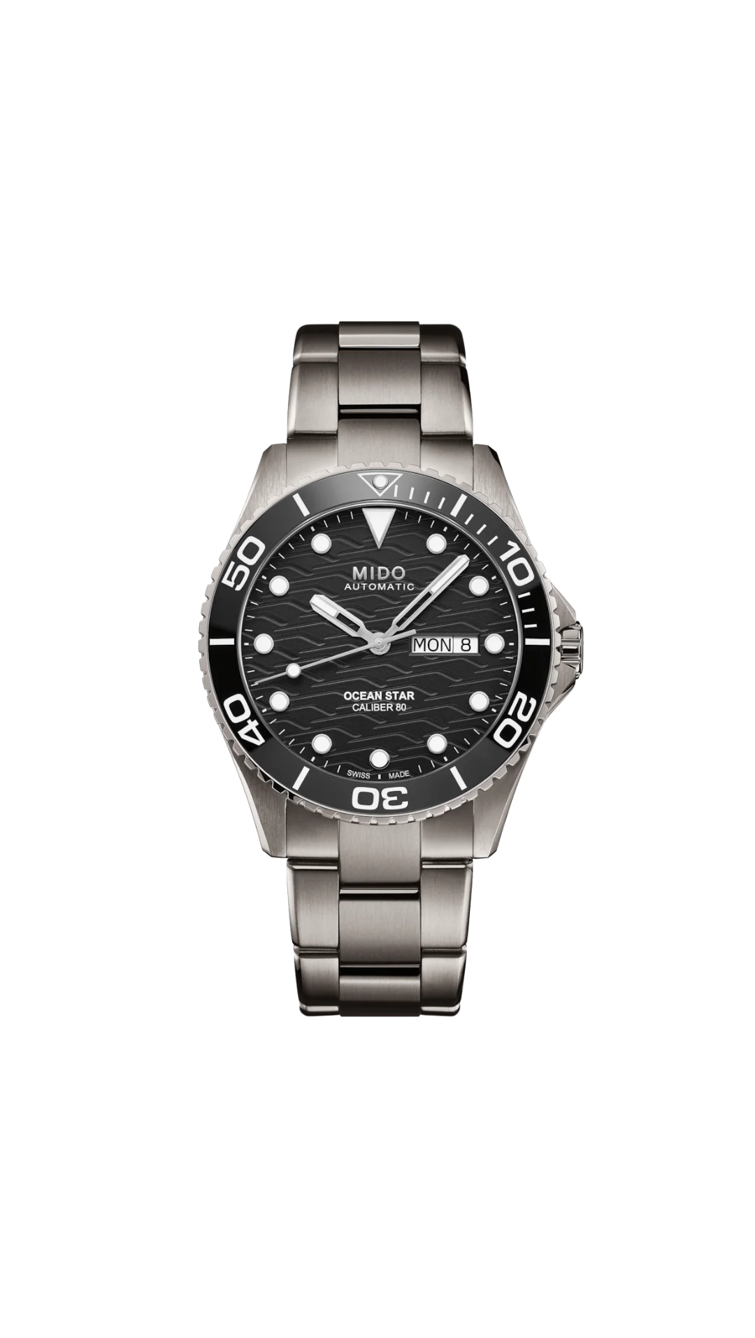 Mido Ocean Star 200 C Black Dial Titanium Men's Watch M042.430.44.051.00