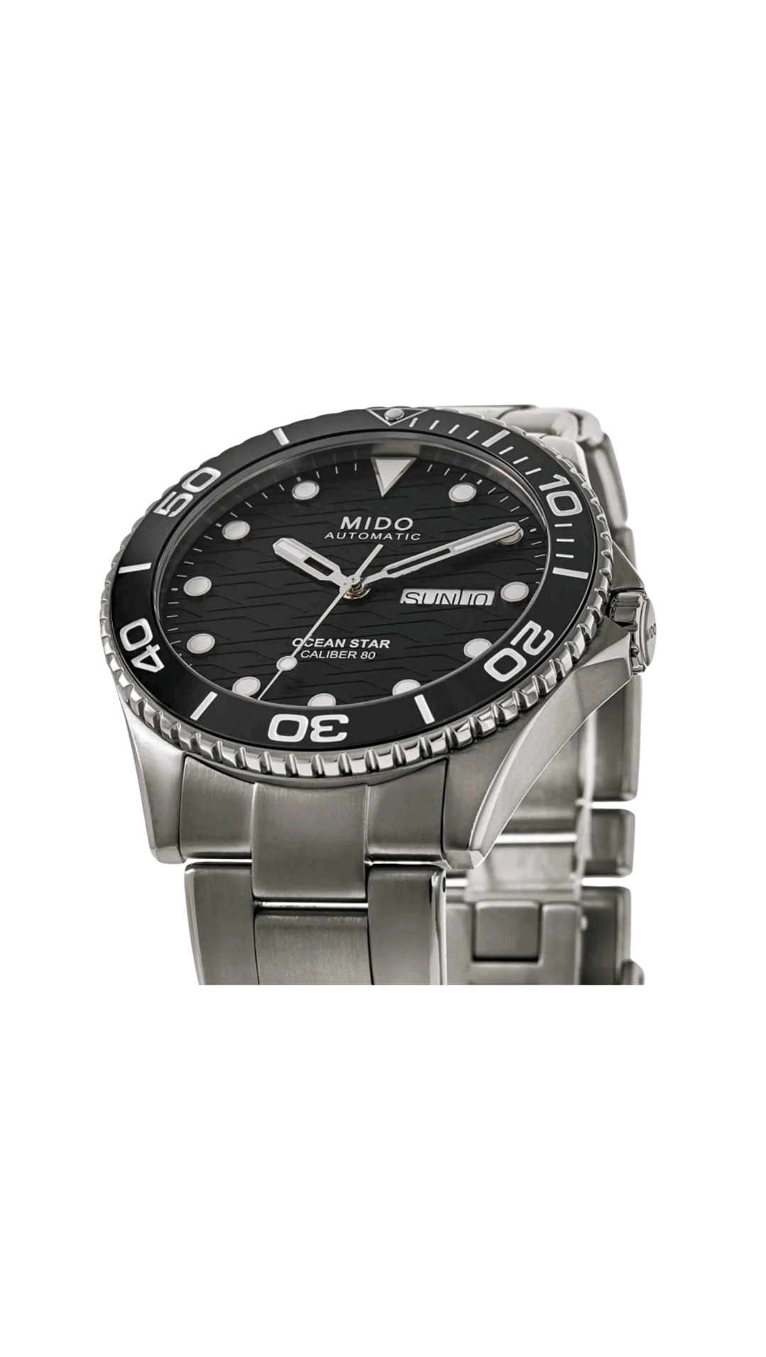 Mido Ocean Star 200 C Black Dial Titanium Men's Watch M042.430.44.051.00 - Image 3