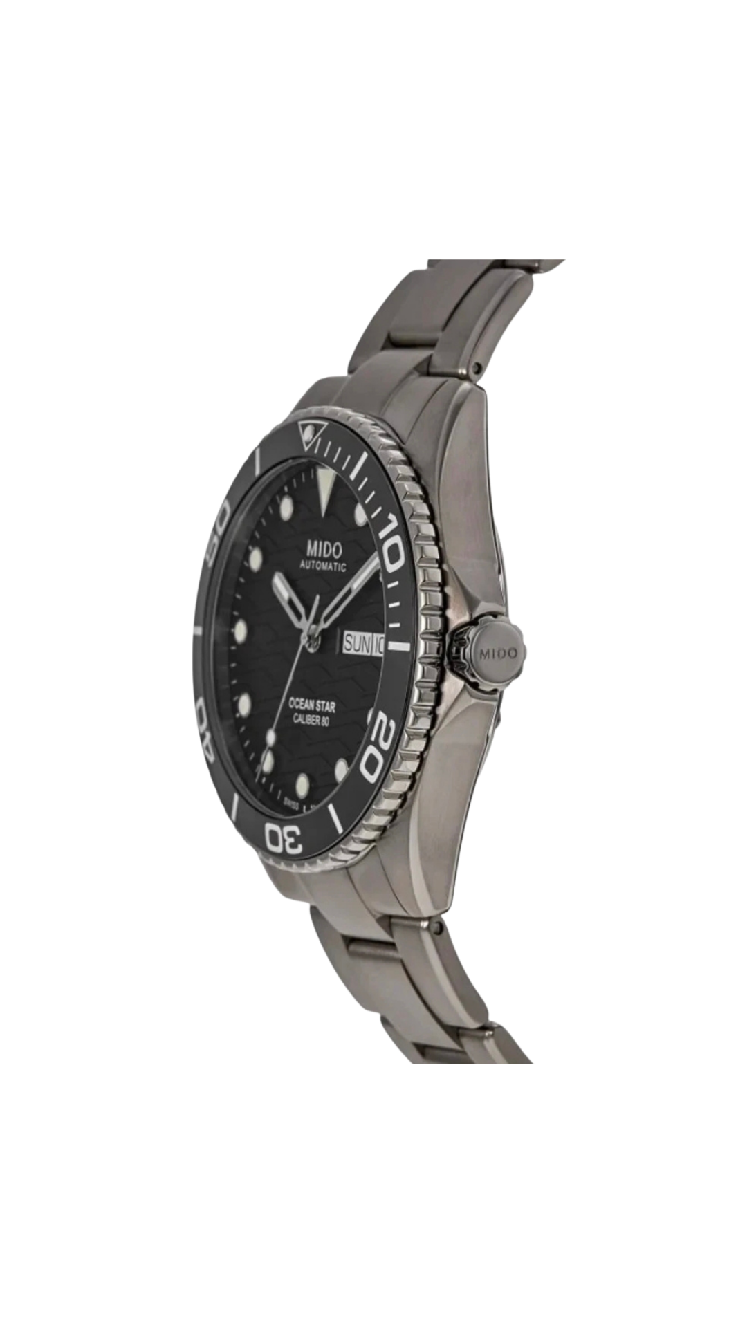 Mido Ocean Star 200 C Black Dial Titanium Men's Watch M042.430.44.051.00 - Image 2