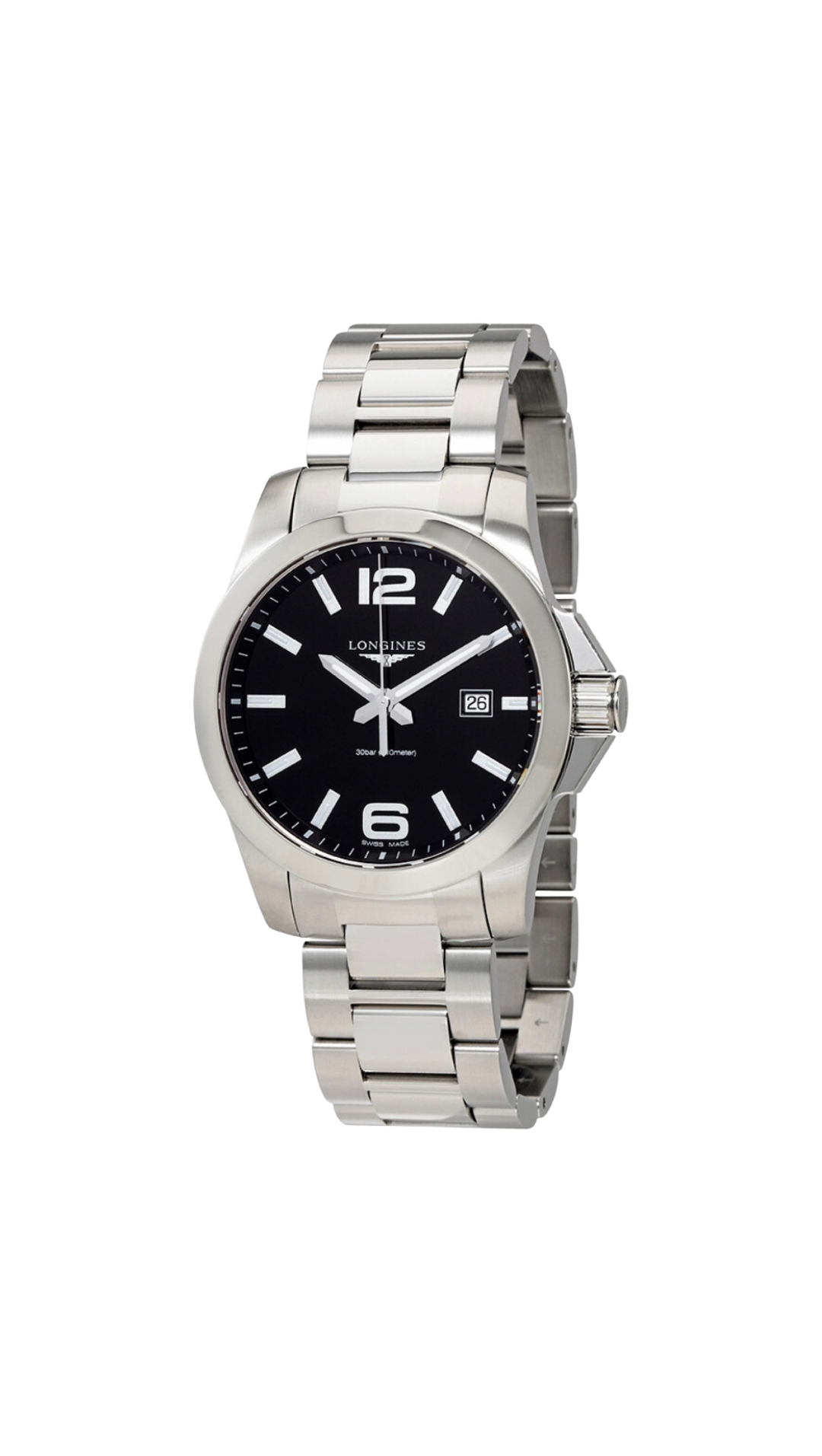 Longines Conquest Black Dial 43mm - L37604566