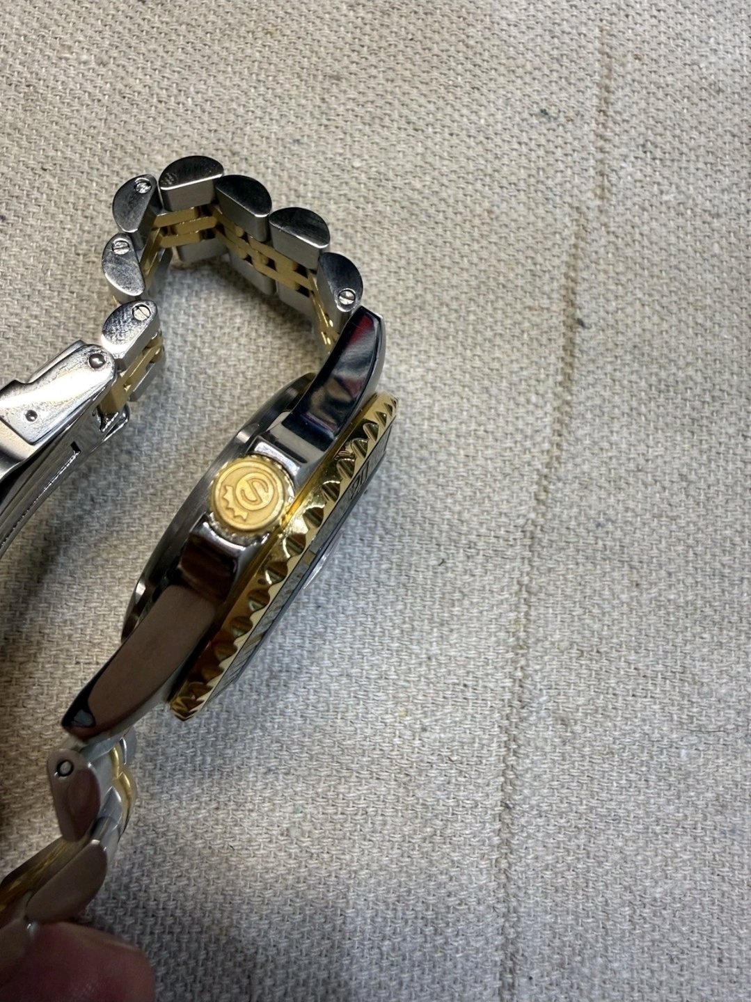 Steinhart Ocean 39 2 Tone Gold/Silver Automatic 300m Professional - 103-1086 - Image 6