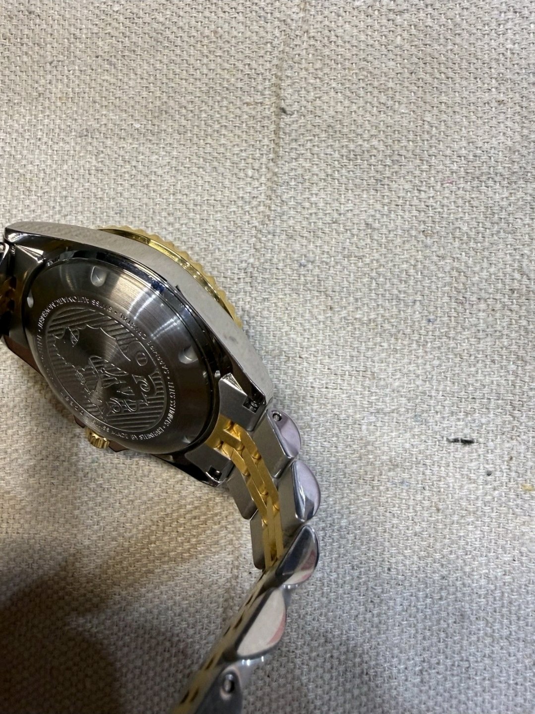 Steinhart Ocean 39 2 Tone Gold/Silver Automatic 300m Professional - 103-1086 - Image 5