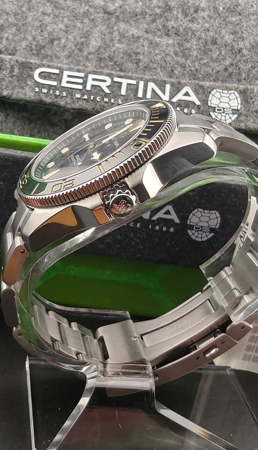 Certina DS Action Diver 40.5mm Black Dial - C0484071105101 - Image 4