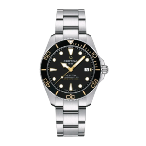 Certina DS Action Diver 40.5mm Black Dial - C0484071105101