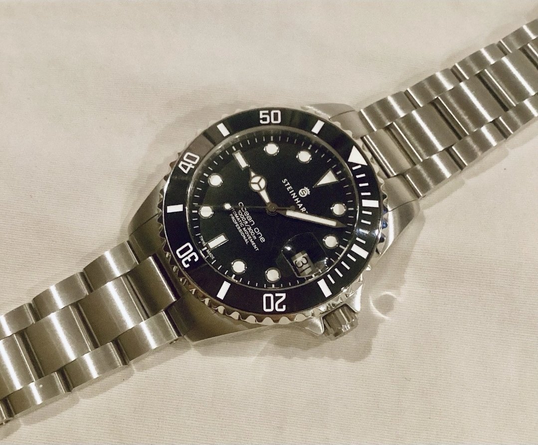Steinhart Ocean One 39mm Black Ceramic Automatic Watch - Image 4