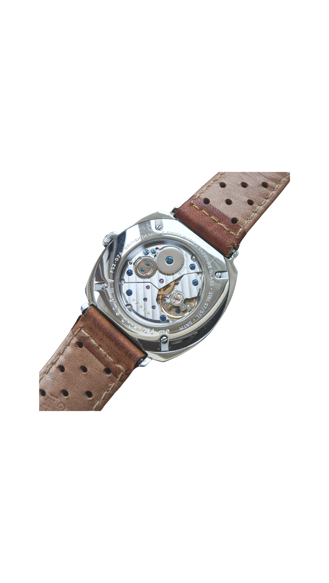 Farer Hudson B52 – Hand-Wound Cushion Case Watch - Image 2