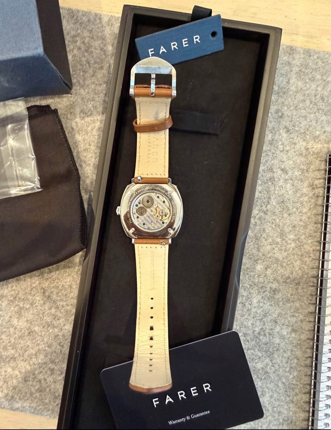 Farer Hudson B52 – Hand-Wound Cushion Case Watch - Image 3