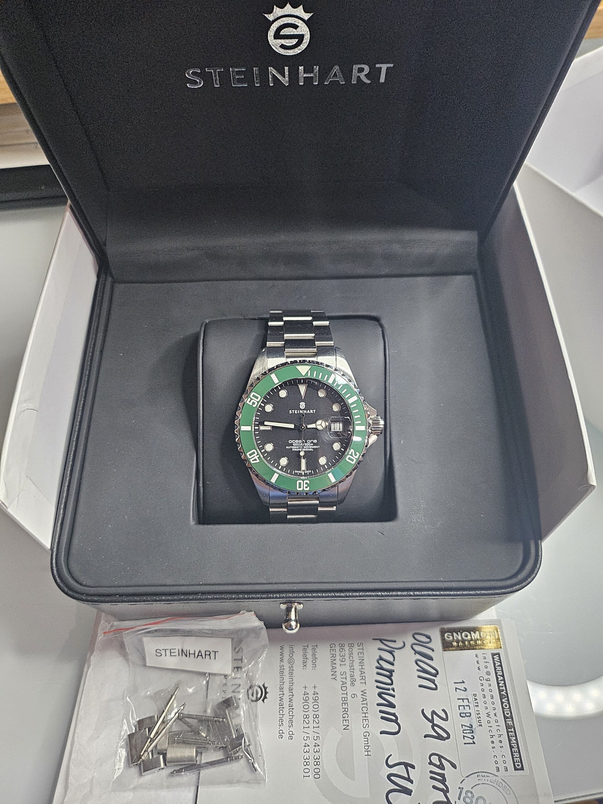 Steinhart Ocean One Green Ceramic Starbucks - 103-1044 - Image 5