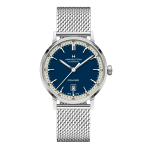 Hamilton American Classic Intra-Matic Auto Blue Dial Men’s Watch – H38425140