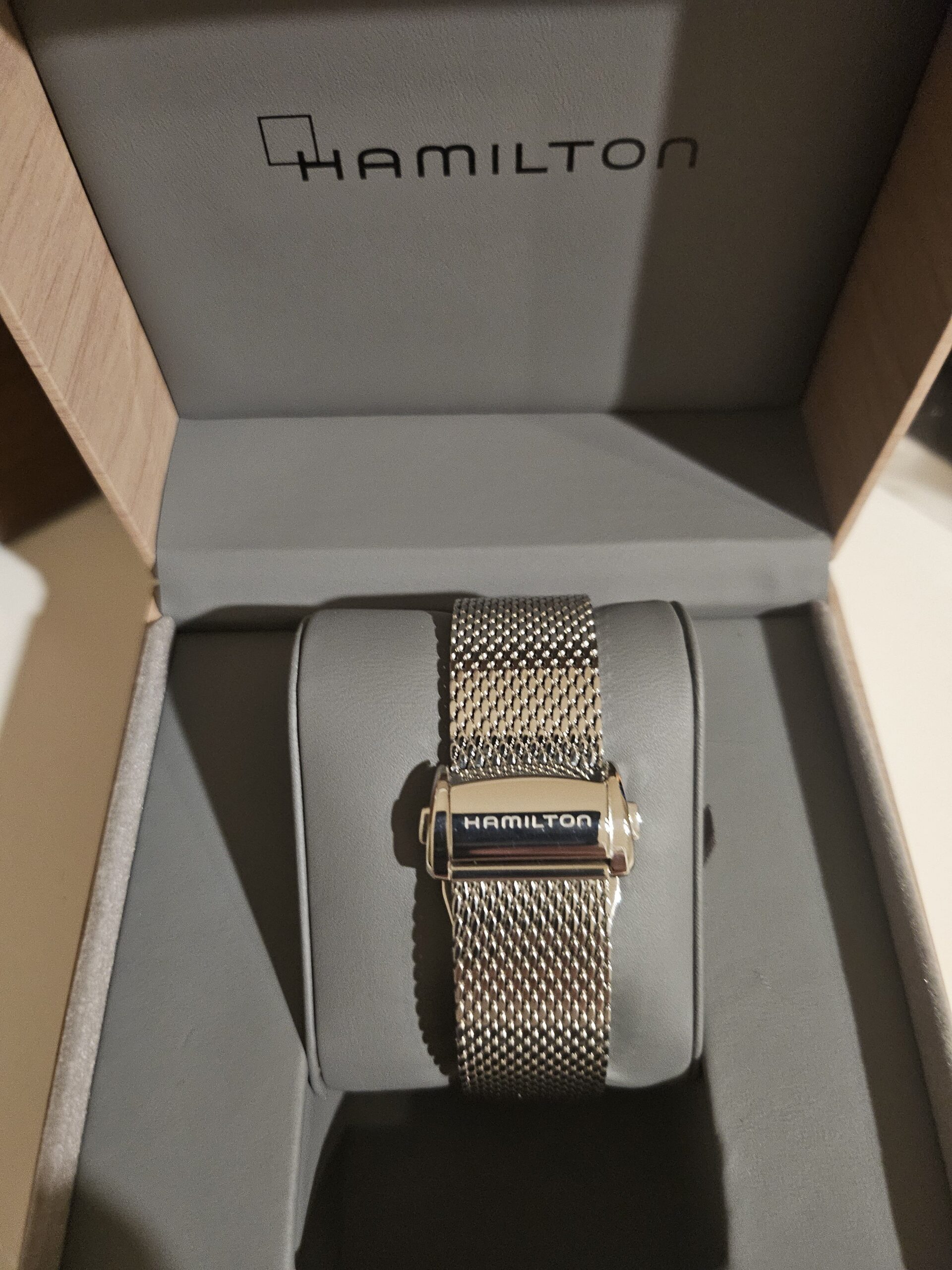 Hamilton American Classic Intra-Matic Auto Blue Dial Men’s Watch – H38425140 - Image 9