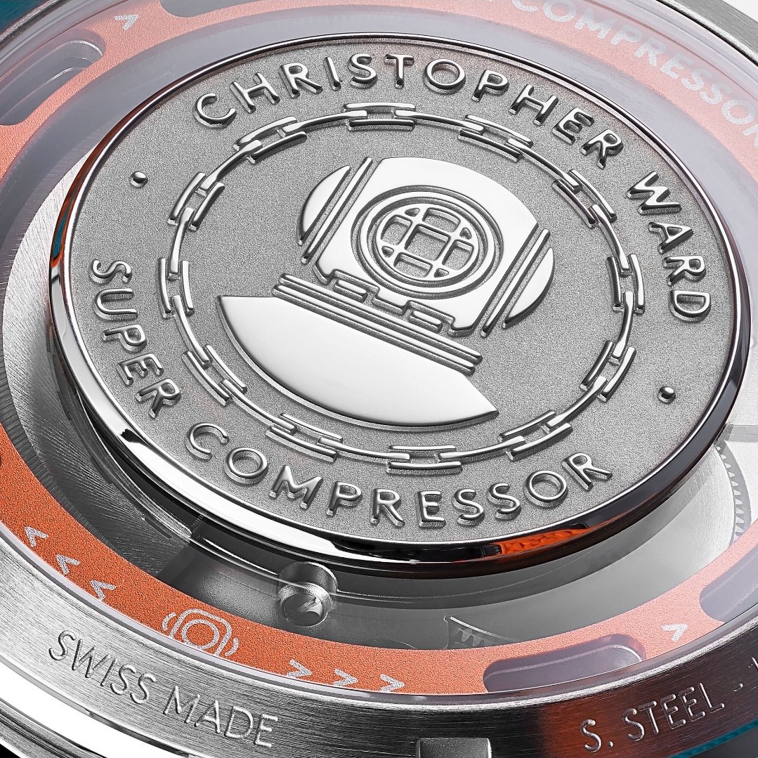 Christopher Ward C65 Super Compressor Elite Blue/Orange Automatic - Image 5