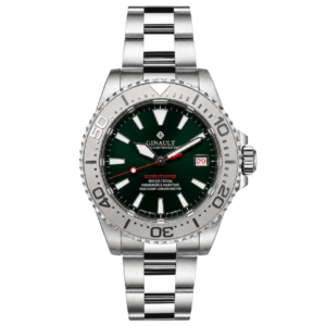 Ginault Expeditioner Mysterious Black Diver Watch