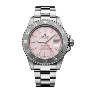 Ginault Expeditioner "Cheery Blossom" 2026 Traveler Bezel