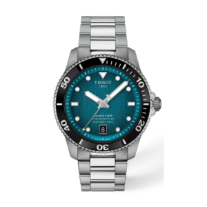 Tissot Seastar 1000 Powermatic 80 Turquoise Dial Automatic – T120.807.11.091.00