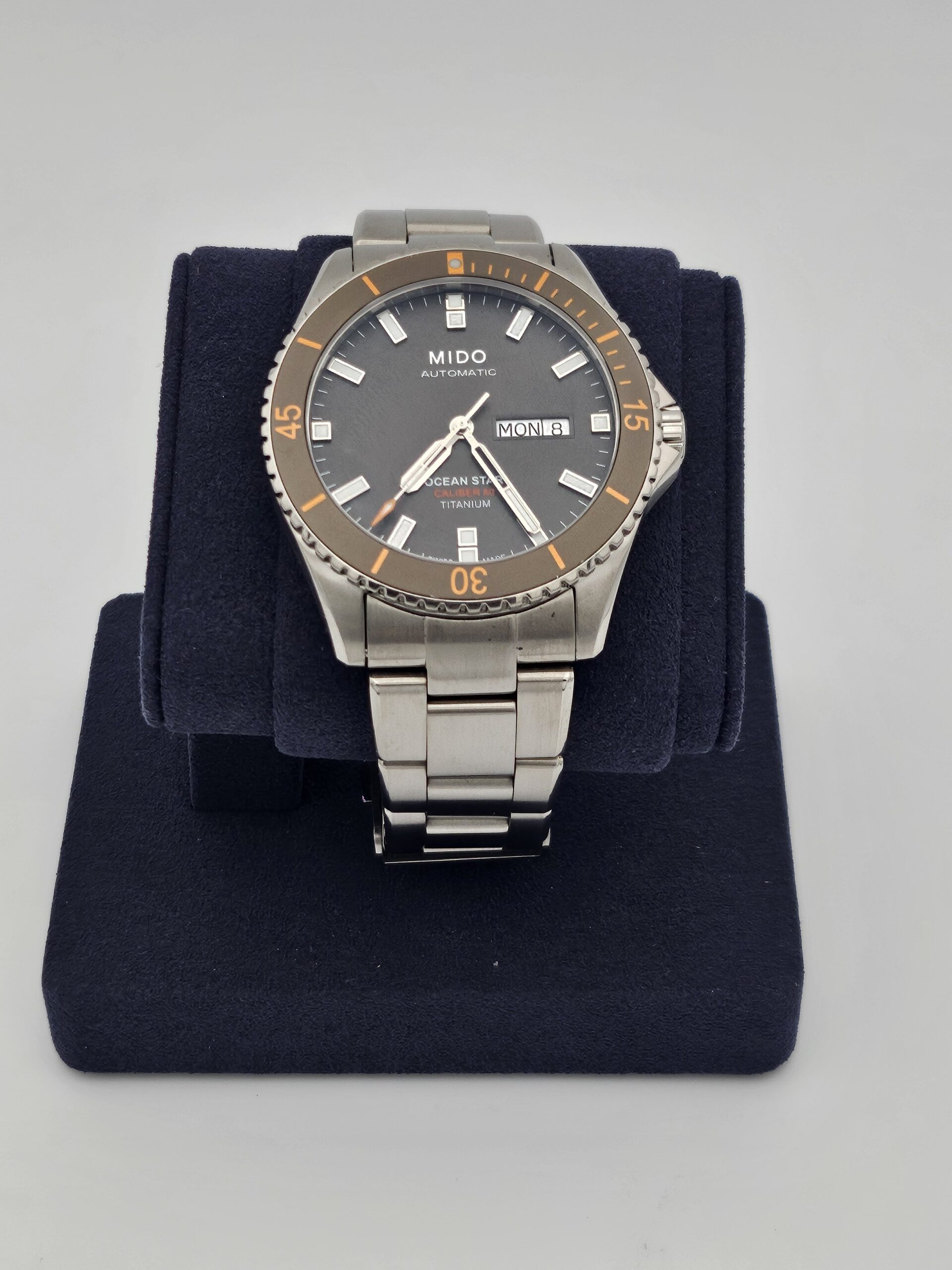 Mido Ocean Star 200 Grey Dial Titanium Men's Watch M026.430.44.061.00 - Image 2