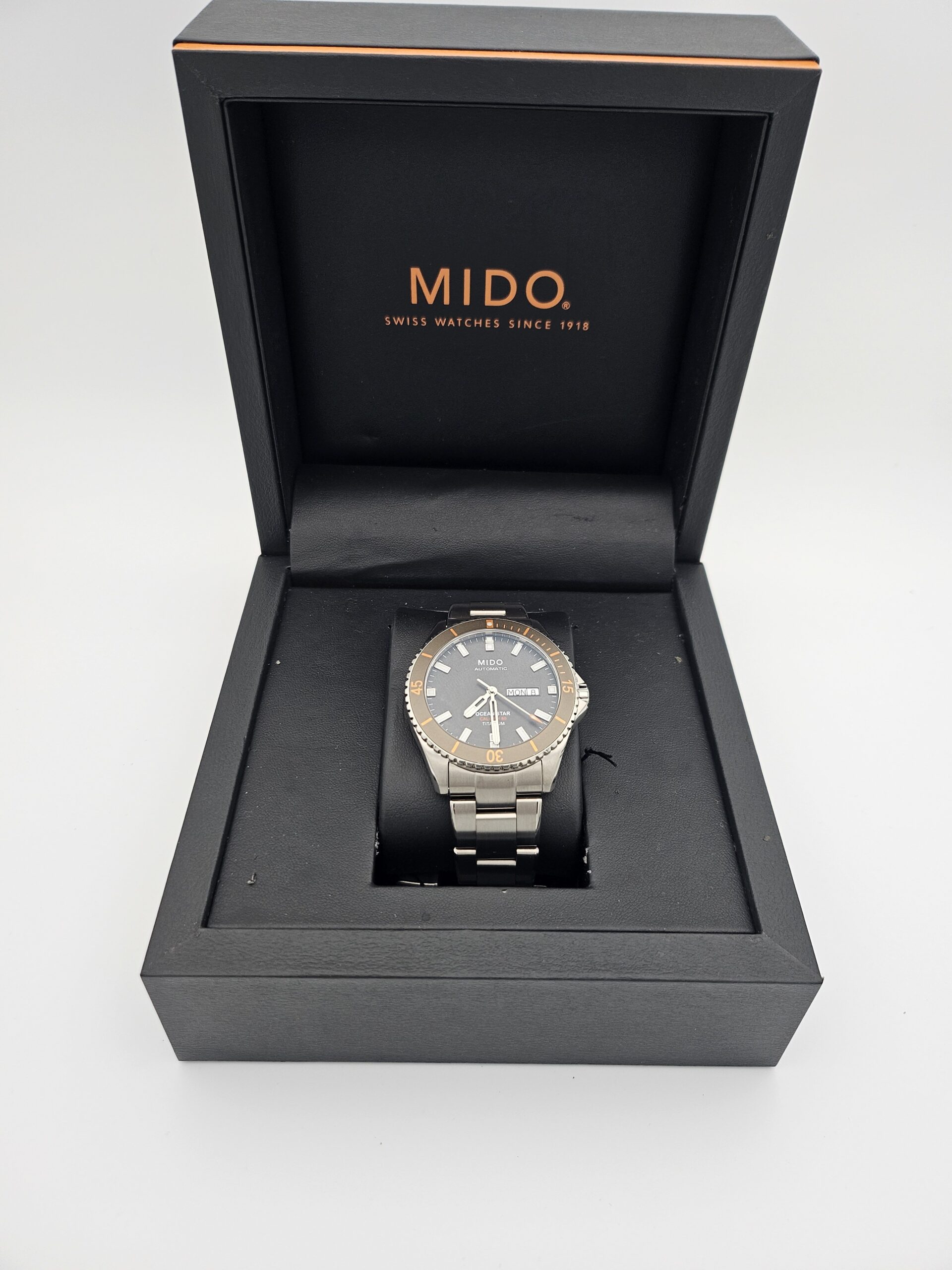 Mido Ocean Star 200 Grey Dial Titanium Men's Watch M026.430.44.061.00 - Image 5