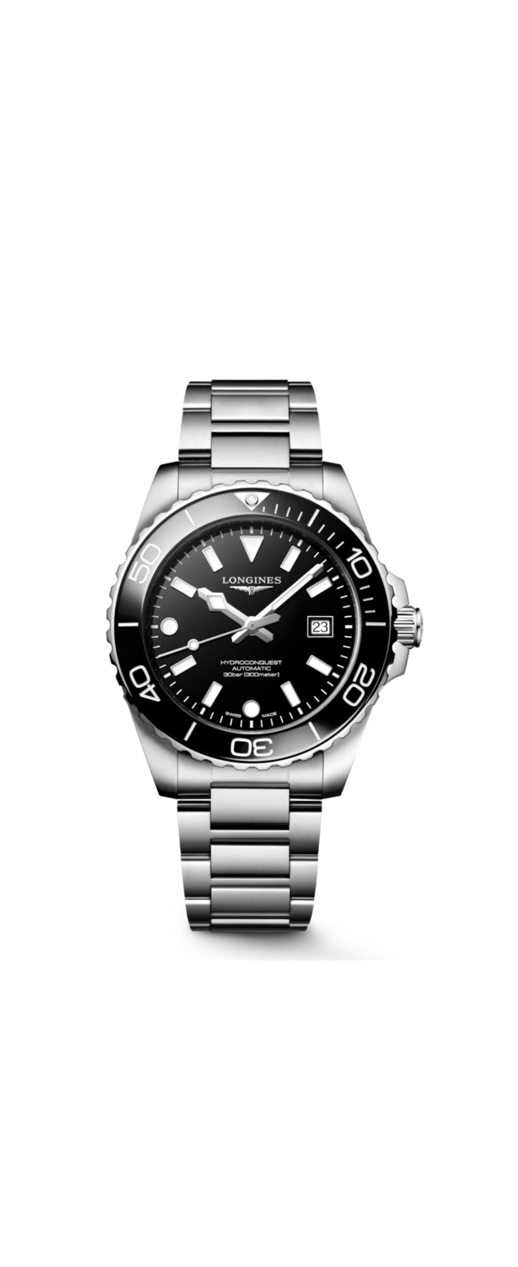 2026 Longines HydroConquest Automatic 42mm Black Ref. - L3.788.4.56.6