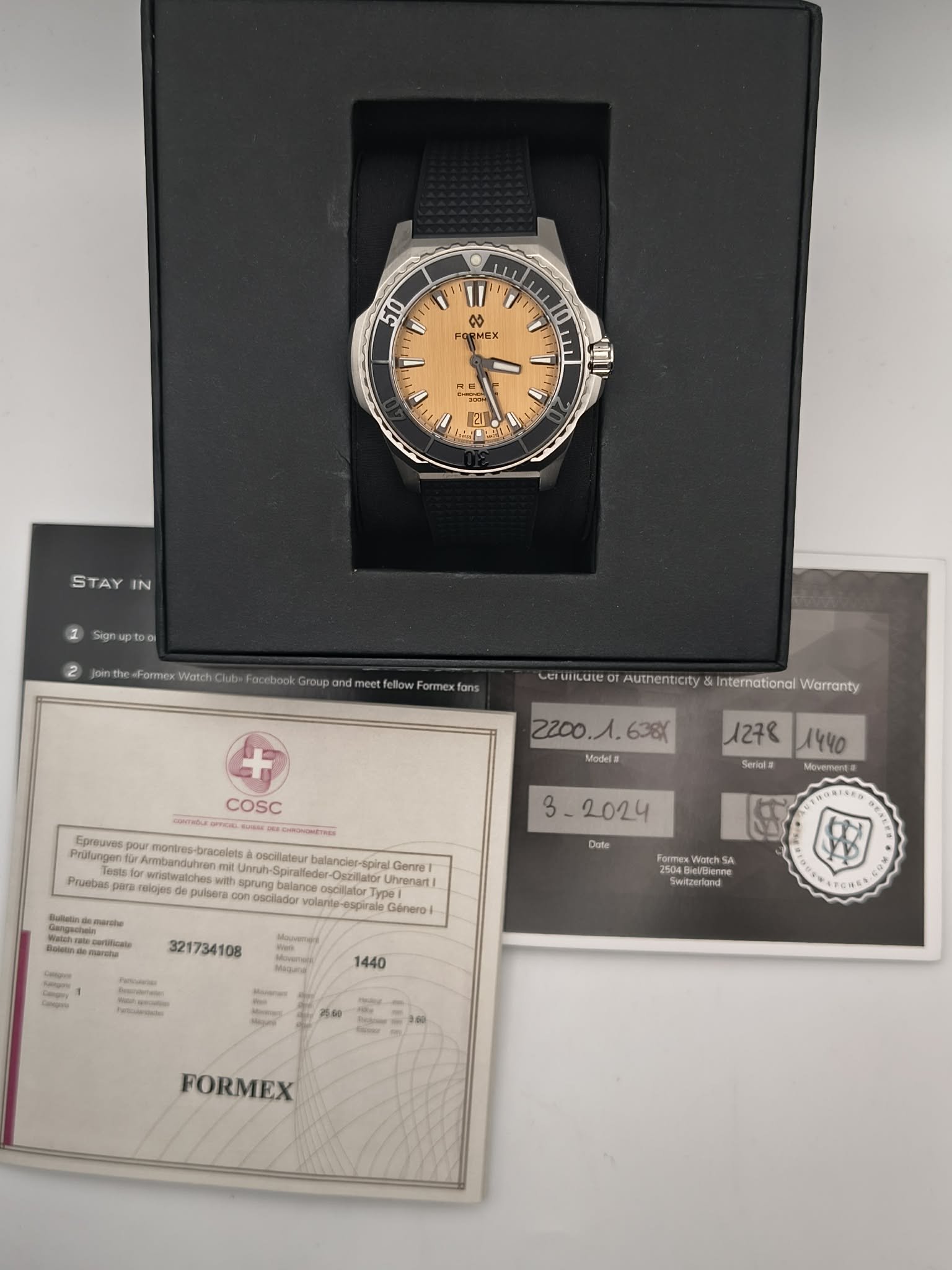 Formex Reef Automatic Chronometer COSC 300M Radiant Bronze - Image 7